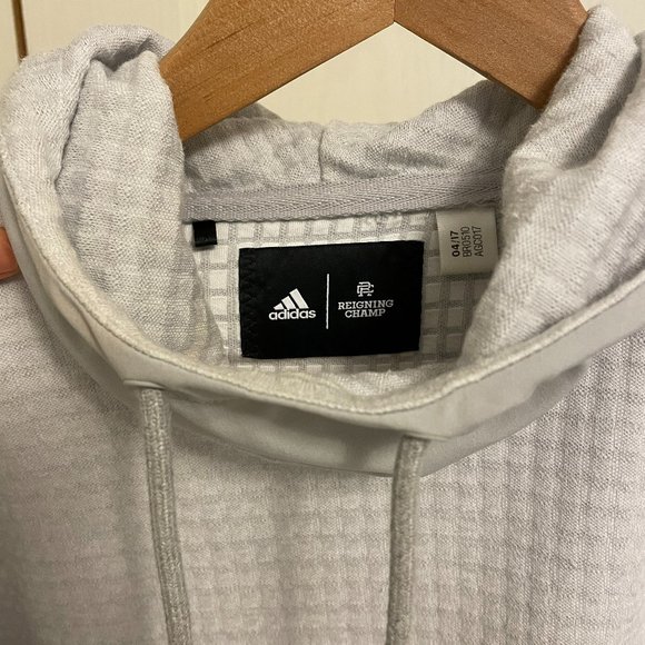 Reigning Champ x Adidas Women's Hoodie - Grey - Medium - Picture 5 of 7